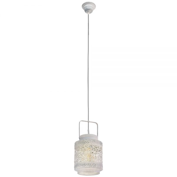 Iluminat Vintage Lustra 1 Bec E27 Gri Eglo 49205