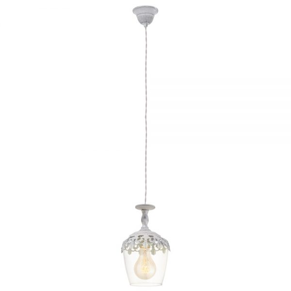 Pendul vintage EGLO SUDBURY 49221 - E27 1X60W D170mm - Transparent