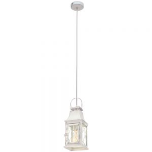 Iluminat Vintage Lustra 1 Bec E27 Gri-Patinat 'Lisburn' Eglo 49222
