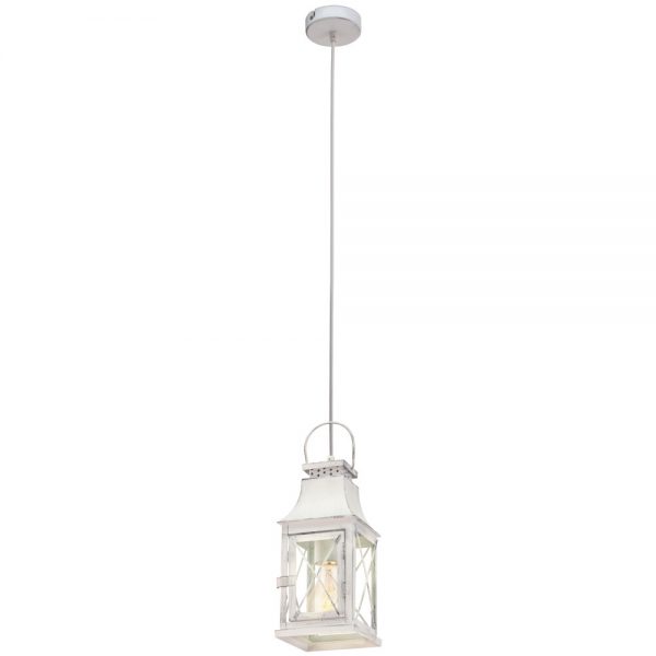 Iluminat Vintage Lustra 1 Bec E27 Gri-Patinat 'Lisburn' Eglo 49222