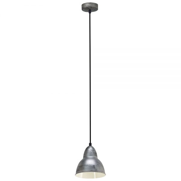 Iluminat Vintage Lustra 1 Bec E27 Argintiu-Antic 'Truro' Eglo 49236