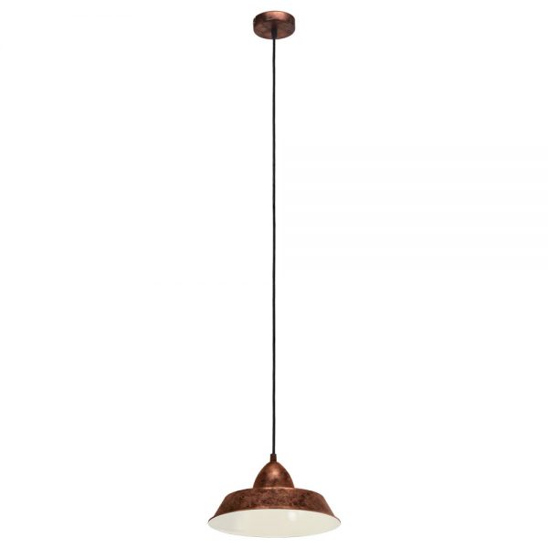 Pendul vintage EGLO AUCKLAND 49243 - E27 1X60W D260mm