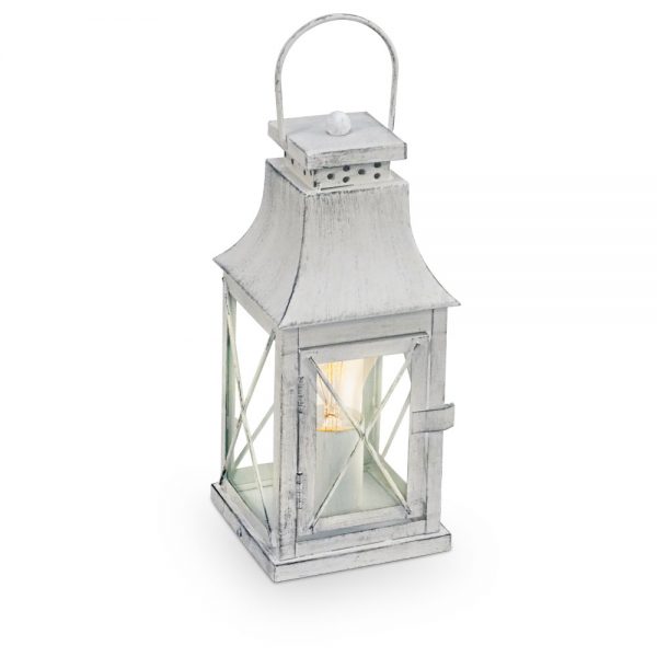 Iluminat Vintage Veioza 1 Bec E27 Gri 'Lisburn' Eglo 49294