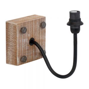 Iluminat Vintage Aplica 1 Bec E14 Negru Eglo 49326