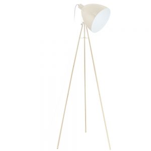 Iluminat Vintage Lampadar 1 Bec E27 Galben 'Dundee' Eglo 49338