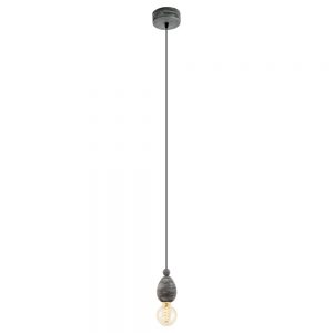 Iluminat Vintage Pendul 1X60W  E27  Negru Patinat 'Avoltr Eglo 49378