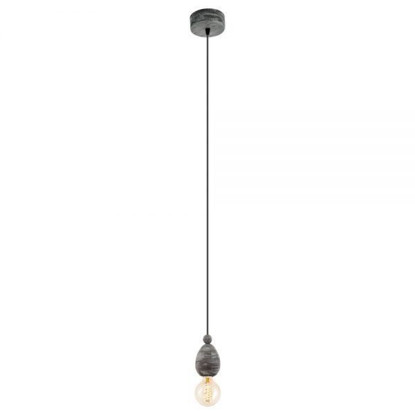 Iluminat Vintage Pendul 1X60W  E27  Negru Patinat 'Avoltr Eglo 49378