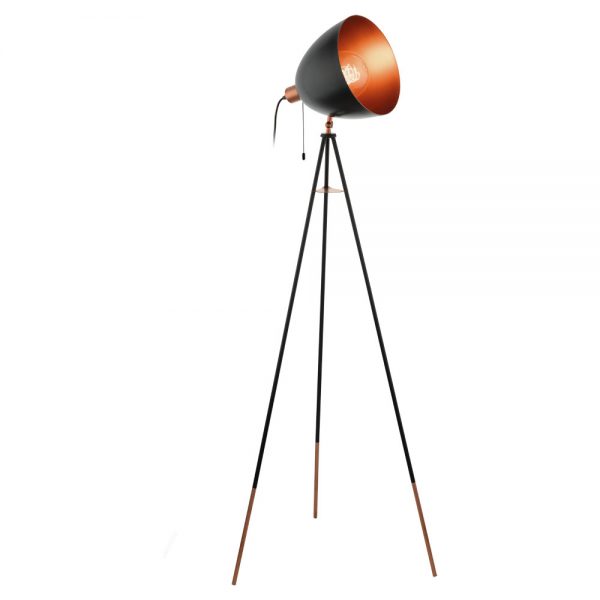 Lampadar vintage EGLO CHESTER 49386 - E27 1X60W  h1495mm