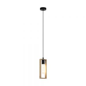 Pendul vintage EGLO LITTLETON 49473 - E27 1X60W - Maro