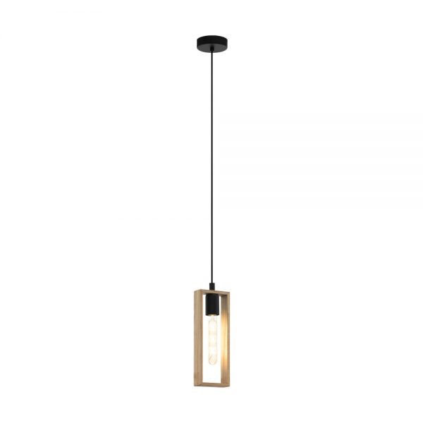 Pendul vintage EGLO LITTLETON 49473 - E27 1X60W - Maro