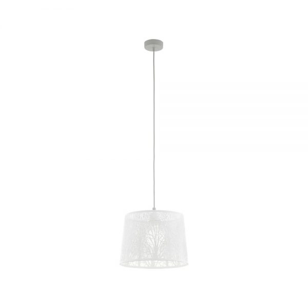 Pendul vintage EGLO HAMBLETON 49489 - E27 1X60W D350mm - Alb