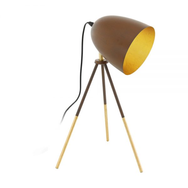 Iluminat Vintage Tl-1 E27 Rostfarben-Gold 'Chester 1' Eglo 49518