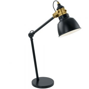 Iluminat Vintage Tl-1 Schwarz-Bruniert 'Thornford' Eglo 49523