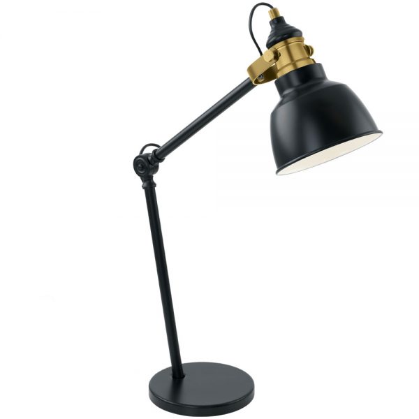 Iluminat Vintage Tl-1 Schwarz-Bruniert 'Thornford' Eglo 49523