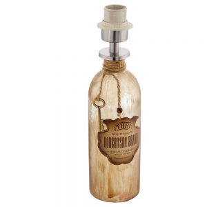 Iluminat Vintage Tl-1 E27 Whiskey Bottle Braun 'Mojada 1' Eglo 49603