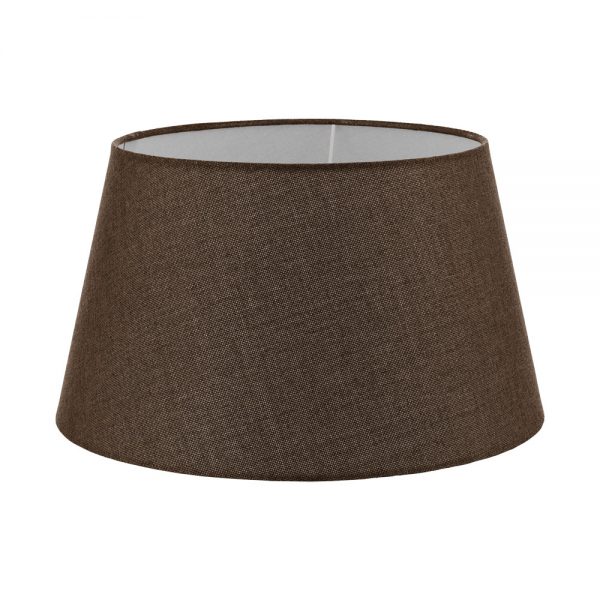 Iluminat Vintage Hl-Tl-Leinenschirm D400-300 H-220 Braun Eglo 49656