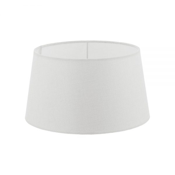 Iluminat Vintage Hl-Tl-Leinenschirm D300-250 H-165 Weiss Eglo 49657