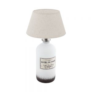 Iluminat Vintage Tl-1 E27 Bottle Weiss-Creme 'Roseddal' Eglo 49663