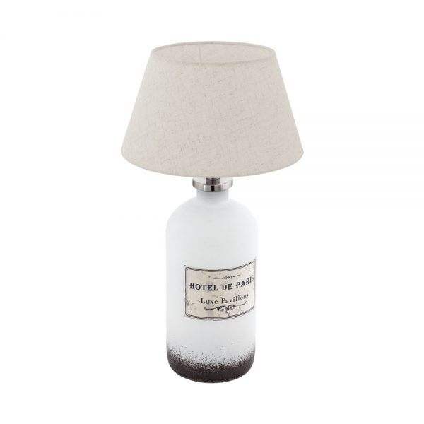Iluminat Vintage Tl-1 E27 Bottle Weiss-Creme 'Roseddal' Eglo 49663