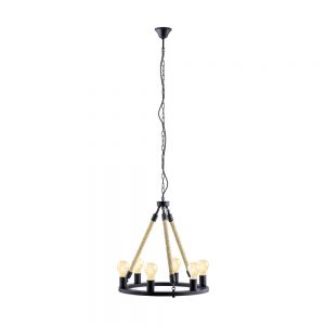 Candelabru EGLO FINDLAY 49694 - E27 6X60W D560mm -