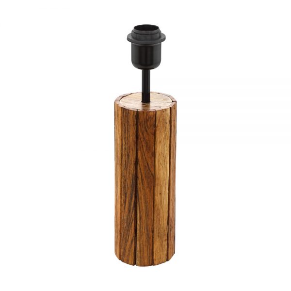 Iluminat Vintage Tl-Fuss-1 H-350 Holz-Schwarz 'Thornhil' Eglo 49696