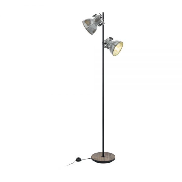 Lampadar vintage EGLO BARNSTAPLE 49722 - E27 2X40W  h1580mm