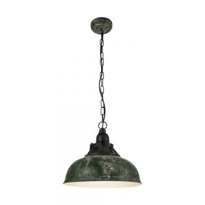 Iluminat Vintage Hl-1 D370 Grun-Antik-Schwarz 'Grantham 1 Eglo 49735