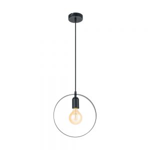 Iluminat Vintage Hl-1 E27 D250 Schwarz 'Bedington' Eglo 49784