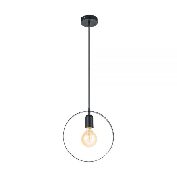 Iluminat Vintage Hl-1 E27 D250 Schwarz 'Bedington' Eglo 49784