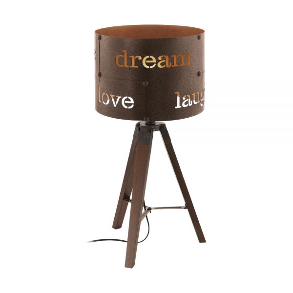 Iluminat Vintage Tl-1 E27 Rostfarben 'Coldingham' Eglo 49792