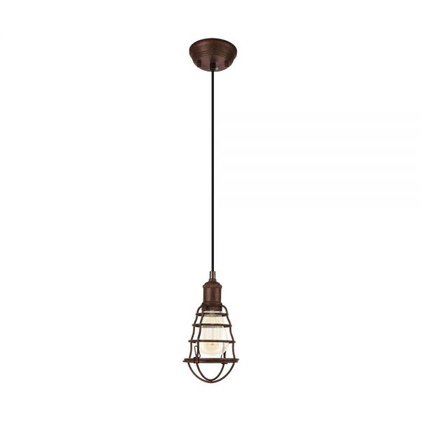 Pendul vintage EGLO PORT SETON 49809 - E27 1X60W D130mm