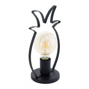 Veioza vintage EGLO COLDFIELD 49909 - E27 1X60W - Otel - Negru