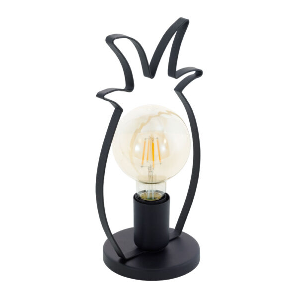 Veioza vintage EGLO COLDFIELD 49909 - E27 1X60W - Otel - Negru