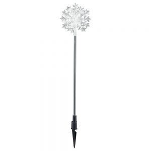 Corpuri de iluminat Solare 4Er-Set Solar-Led-Erdspiess Schneekrista Eglo 52095