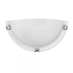 Aplica EGLO SALOME 7188 - E27 1X60W - Sticla alabastru - Crom