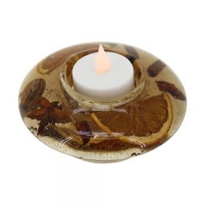 Corpuri de iluminat Led-Schale M-Teelichtaufnahme Amber Eglo 75169