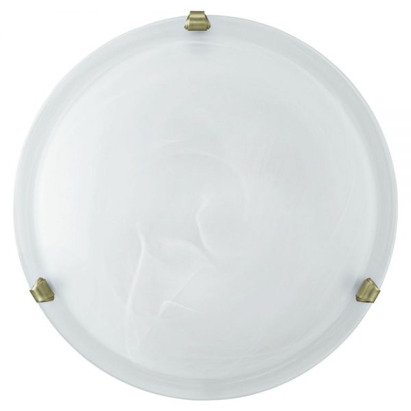 Plafoniera EGLO SALOME 7902 - E27 1X60W D300mm - Sticla alabastru - Maro
