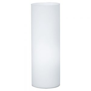 Veioza EGLO GEO 81828 - E27 1X60W D120mm - Sticla opal mat - Alb