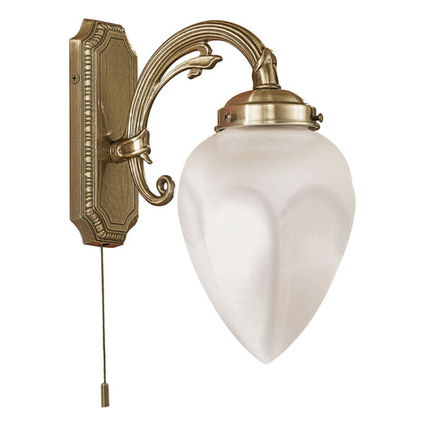 Aplica EGLO IMPERIAL 82744 - E14 1X40W - Sticla satinata - Maro