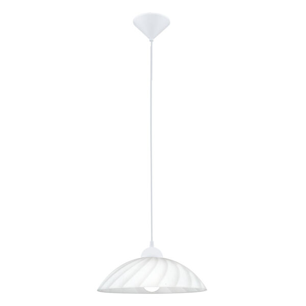 Pendul EGLO VETRO 82785 - E27 1X60W D350mm - Alb