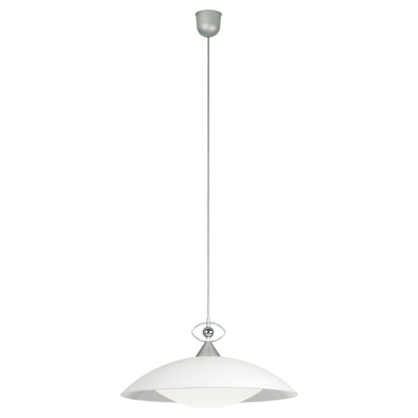 Corpuri de iluminat interior Pendul 1 Bec E27 Satinat-Crom 'Lobby' Eglo 82863
