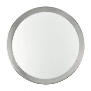 Aplice iluminat Aplica - Plafoniera 2 Becuri E27 Nichel Eglo 82941