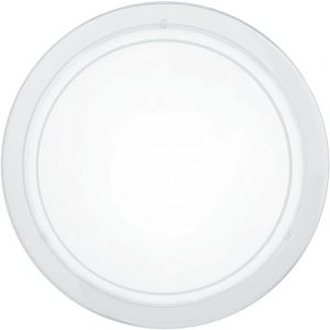 Plafoniera EGLO PLANET 1 83153 - E27 1X60W D290mm - Sticla lacuita - Alb