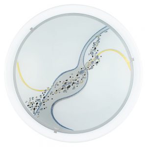Aplice iluminat Aplica - Plafoniera 1 Bec E27 Alb 'Plane Eglo 83195
