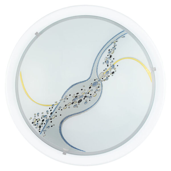 Aplice iluminat Aplica - Plafoniera 1 Bec E27 Alb 'Plane Eglo 83195