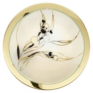 Aplice iluminat Aplica - Plafoniera 1 Bec E27 Auriu 'Pla Eglo 83199