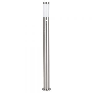 Stalp exterior EGLO HELSINKI 83281 - E27 1X12W IP44 D75mm - Inox