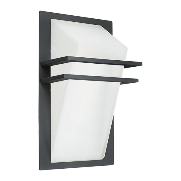 Aplica exterior EGLO PARK 83433 - E27 1X60W IP44 - Sticla satinata - Antracit