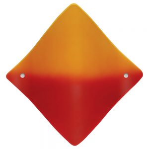 Aplice iluminat Plafoniera 1X100W  E27  Rosu-Orange Eglo 83621