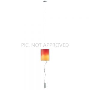 Corpuri de iluminat moderne Hl-2 Nickel-Matt Red-Orange 'Mobile 1' Eglo 83789